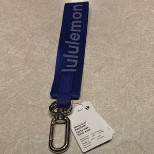 lululemon athletica Blue Keychain